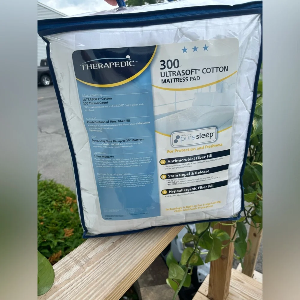 Therapedic mattress pad